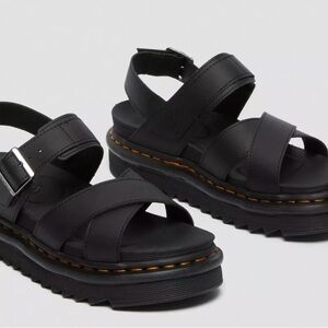 Dr. Martens Black Platform Sandals